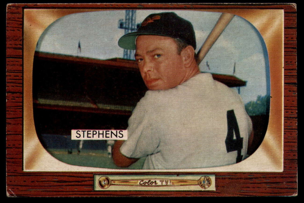 1955 Bowman #109 Vern Stephens VG-EX 