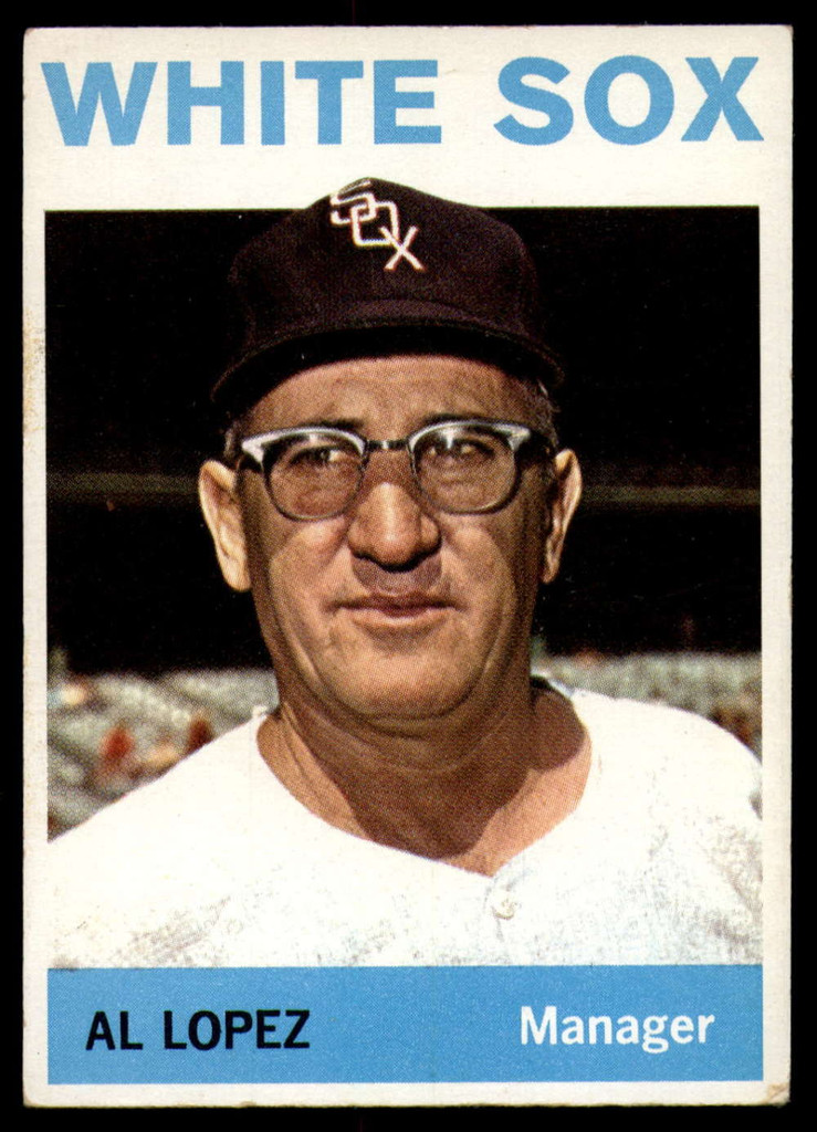 1964 Topps #232 Al Lopez MG Excellent  ID: 163732