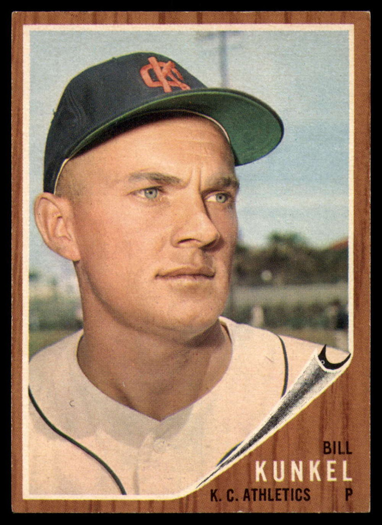 1962 Topps #147 Bill Kunkel Ex-Mint  ID: 179903