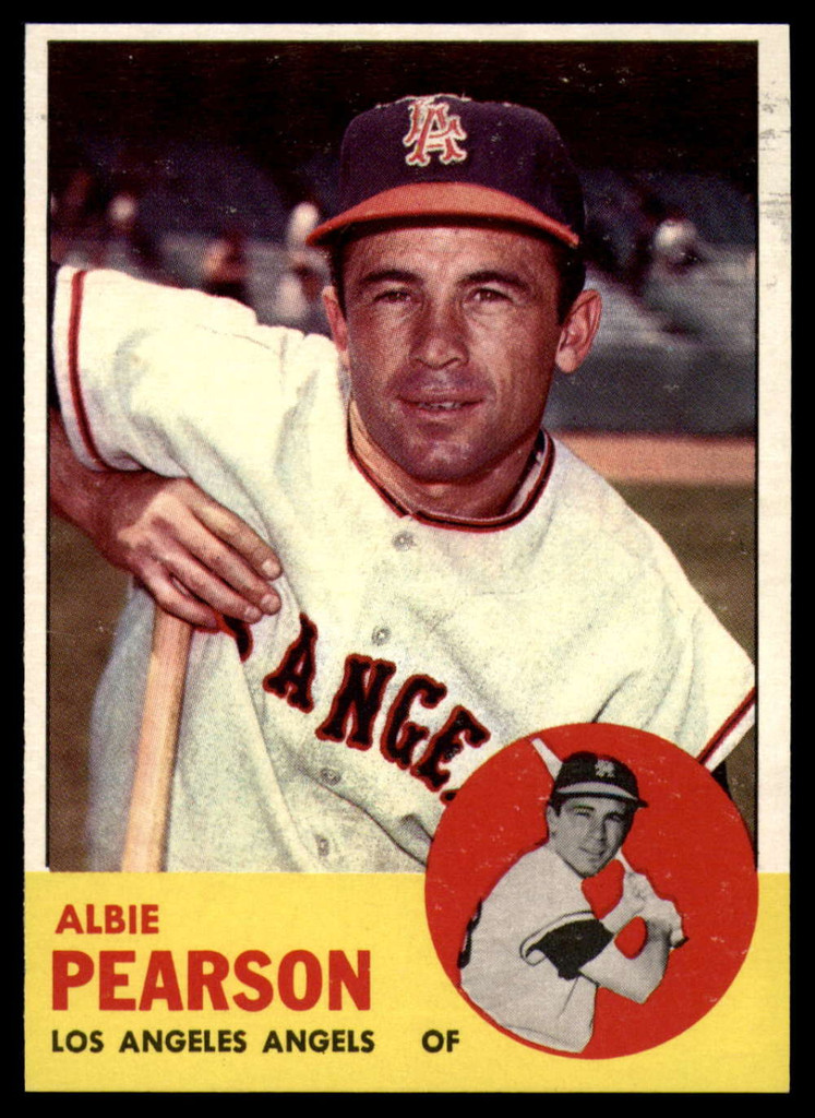 1963 Topps #182 Albie Pearson NM Near Mint 