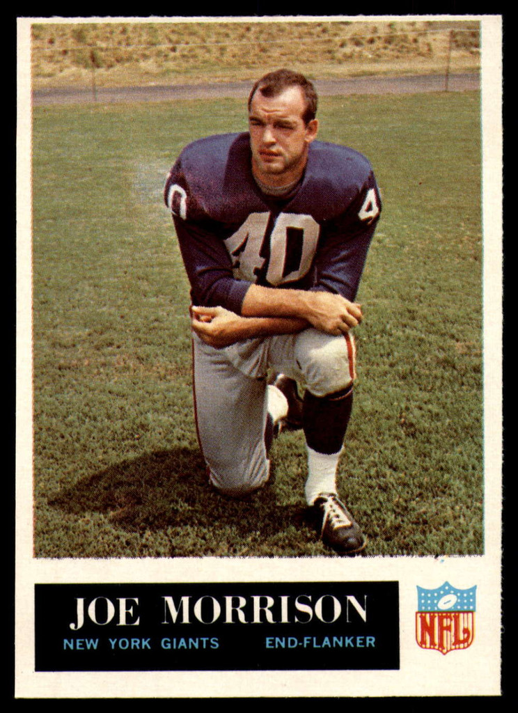 1965 Philadelphia #120 Joe Morrison Near Mint RC Rookie ID: 140529