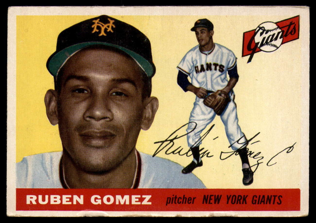 1955 Topps #71 Ruben Gomez Very Good  ID: 175349