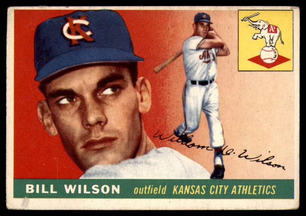 1955 Topps #86 Bill Wilson VG Very Good  ID: 104441