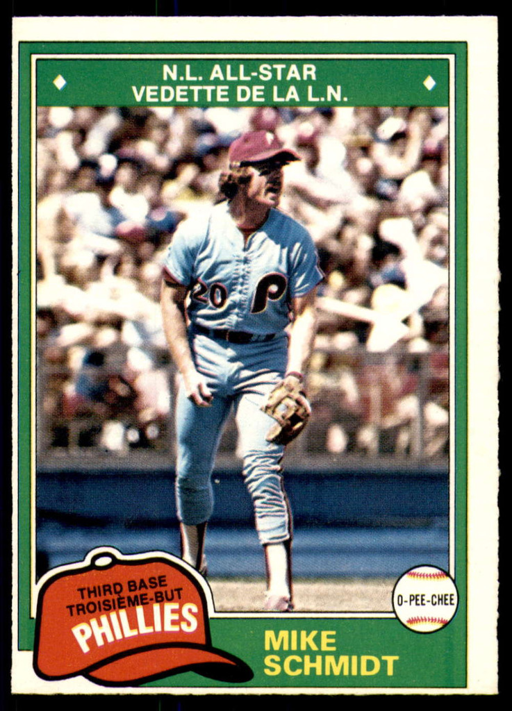 1981 O-Pee-Chee #207 Mike Schmidt Near Mint+  ID: 188670