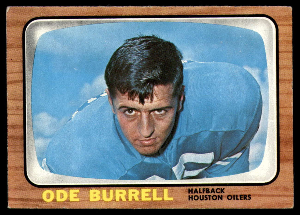 1966 Topps # 51 Ode Burrell EX/NM  ID: 118999