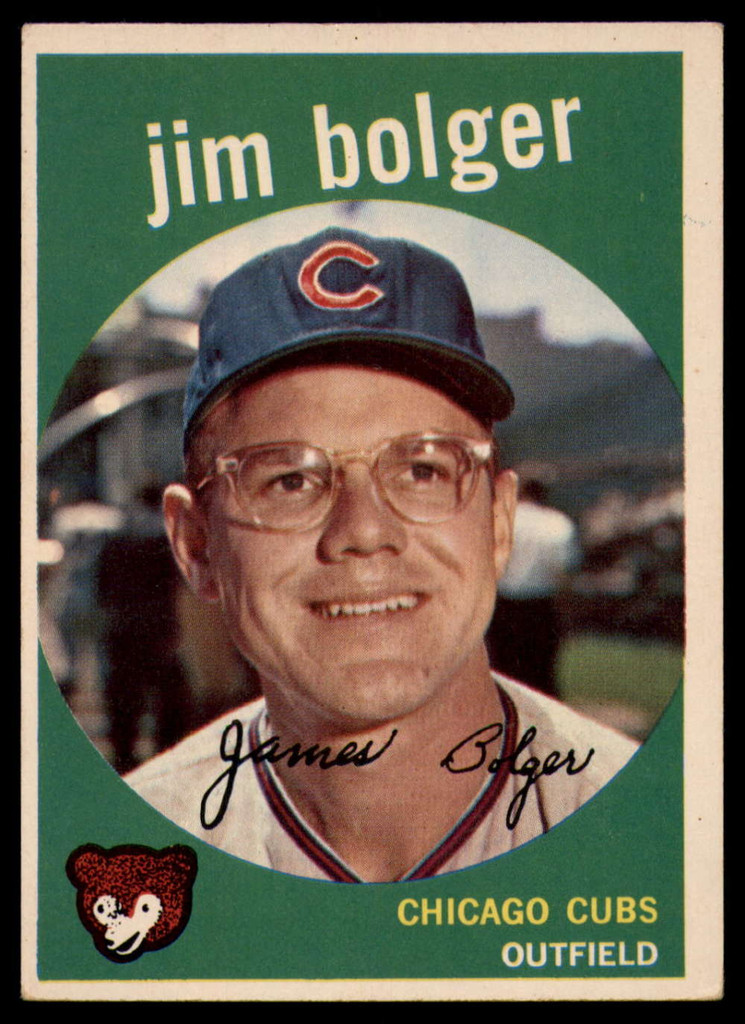 1959 Topps #29 Jim Bolger Excellent+  ID: 161288