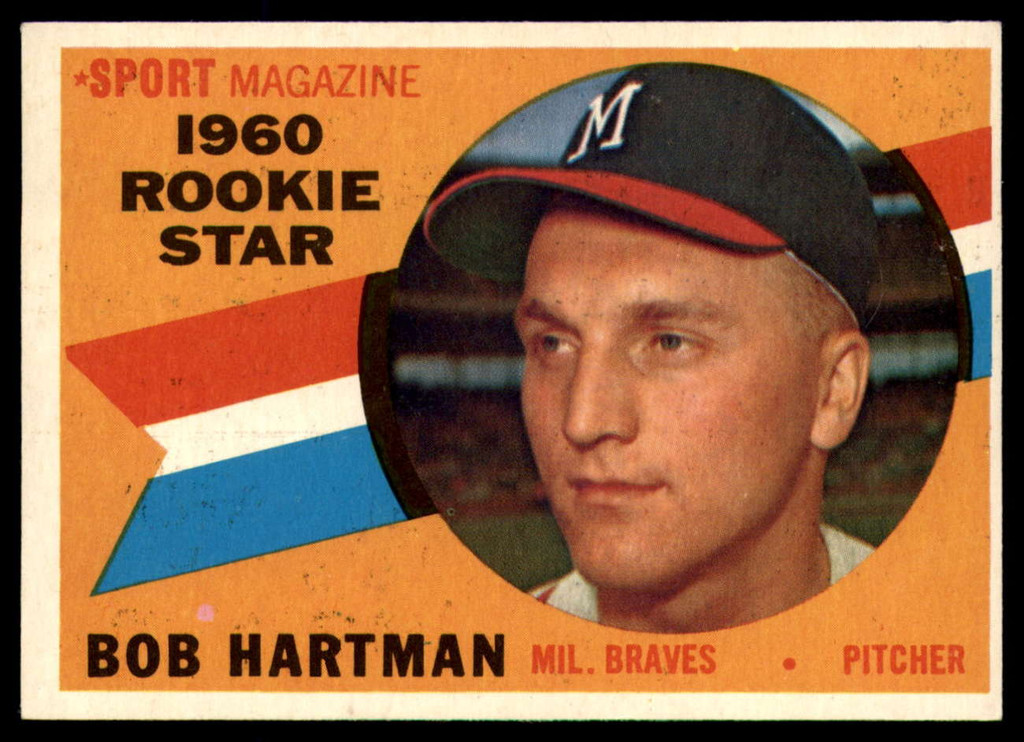 1960 Topps #129 Bob Hartman RS EX/NM  ID: 107545