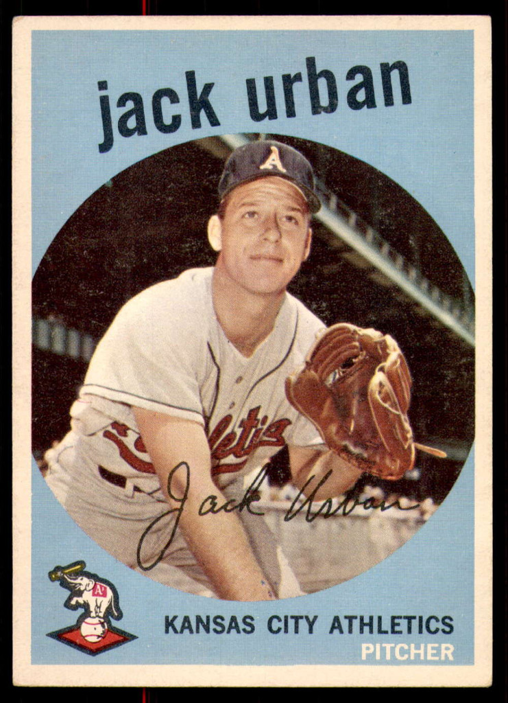 1959 Topps #18 Jack Urban Excellent+  ID: 190493