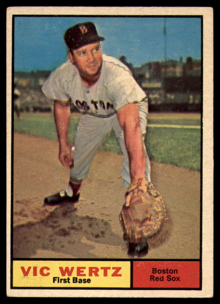 1961 Topps #340 Vic Wertz Excellent+  ID: 155941