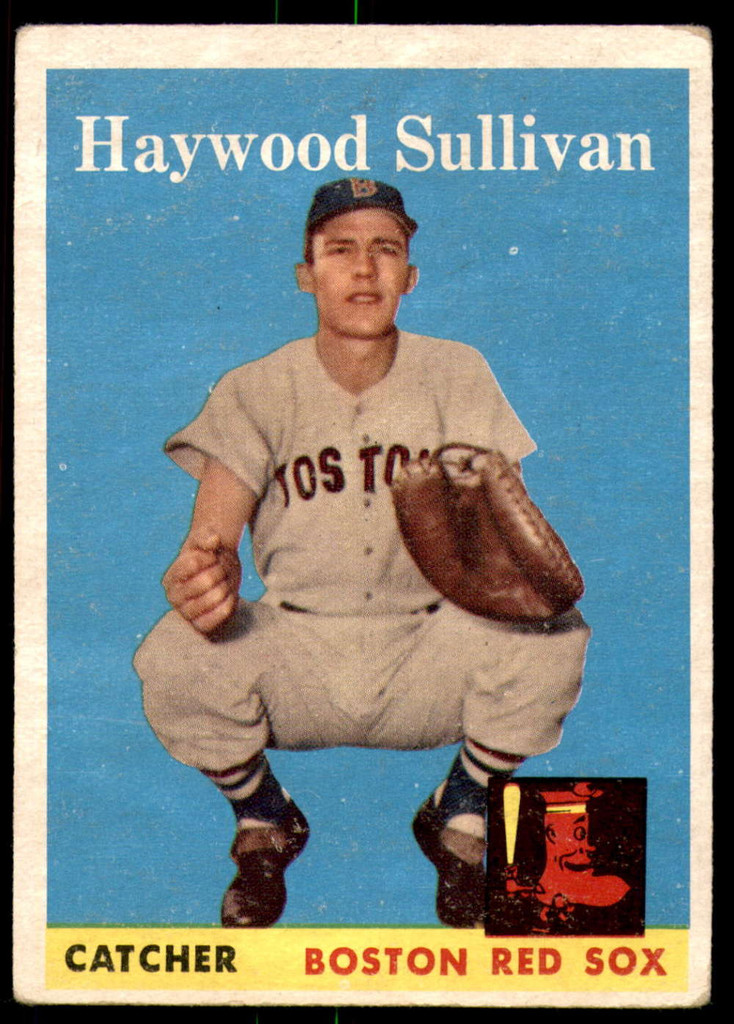 1958 Topps #197 Haywood Sullivan UER Very Good  ID: 186185