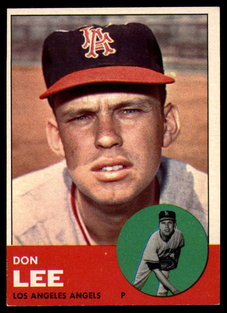 1963 Topps #372 Don Lee EX/NM 