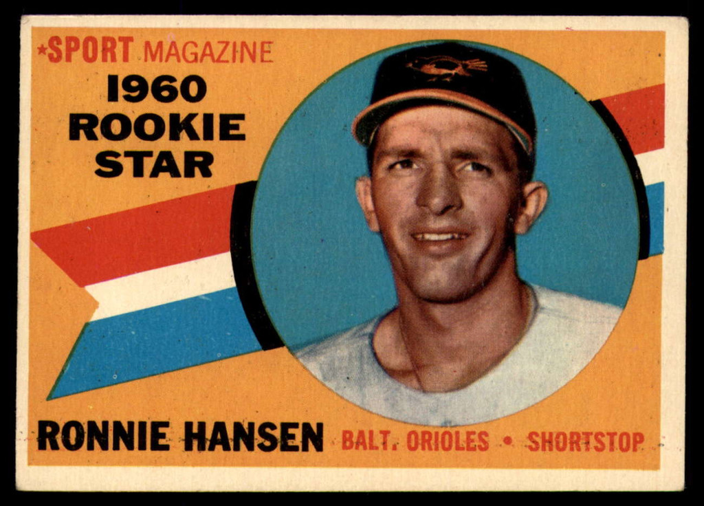 1960 Topps #127 Ron Hansen RS EX++ Excellent++ 