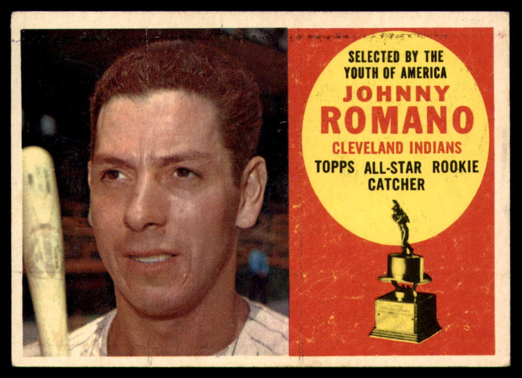 1960 Topps #323 Johnny Romano R AS EX++ Excellent++ 