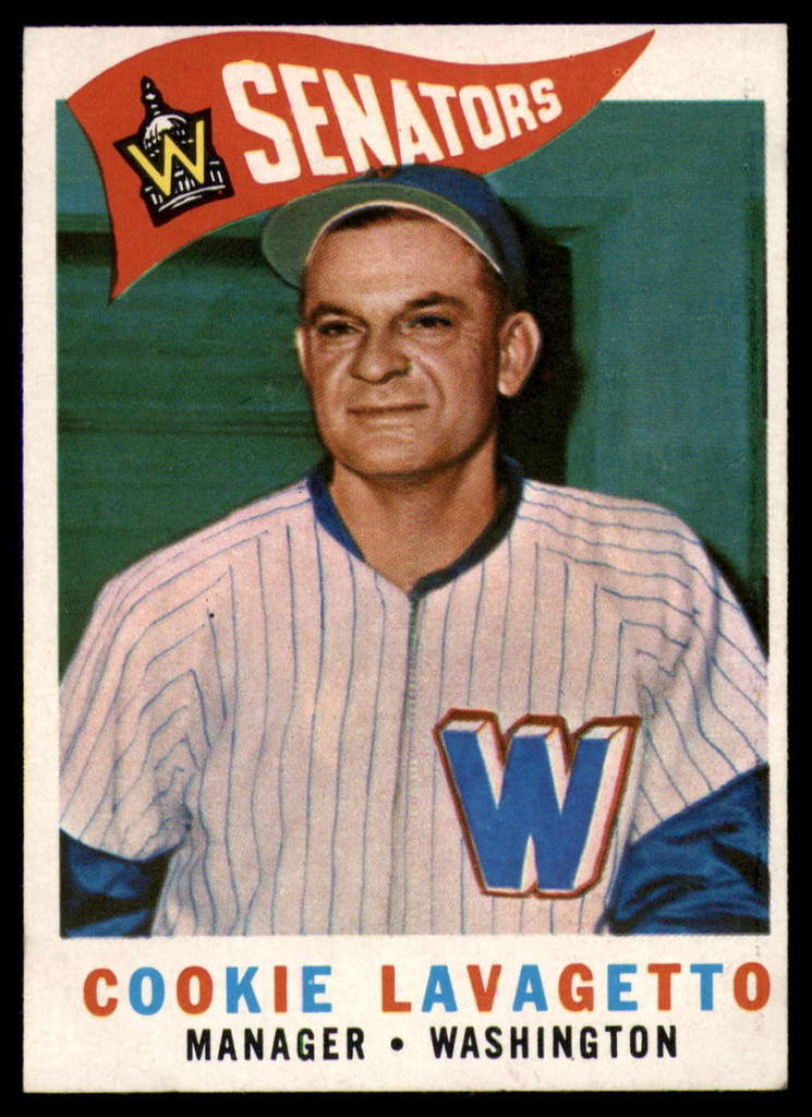 1960 Topps #221 Cookie Lavagetto MG EX/NM  ID: 107822