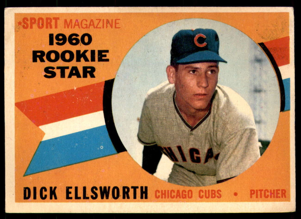 1960 Topps #125 Dick Ellsworth RS Excellent RC Rookie  ID: 196146