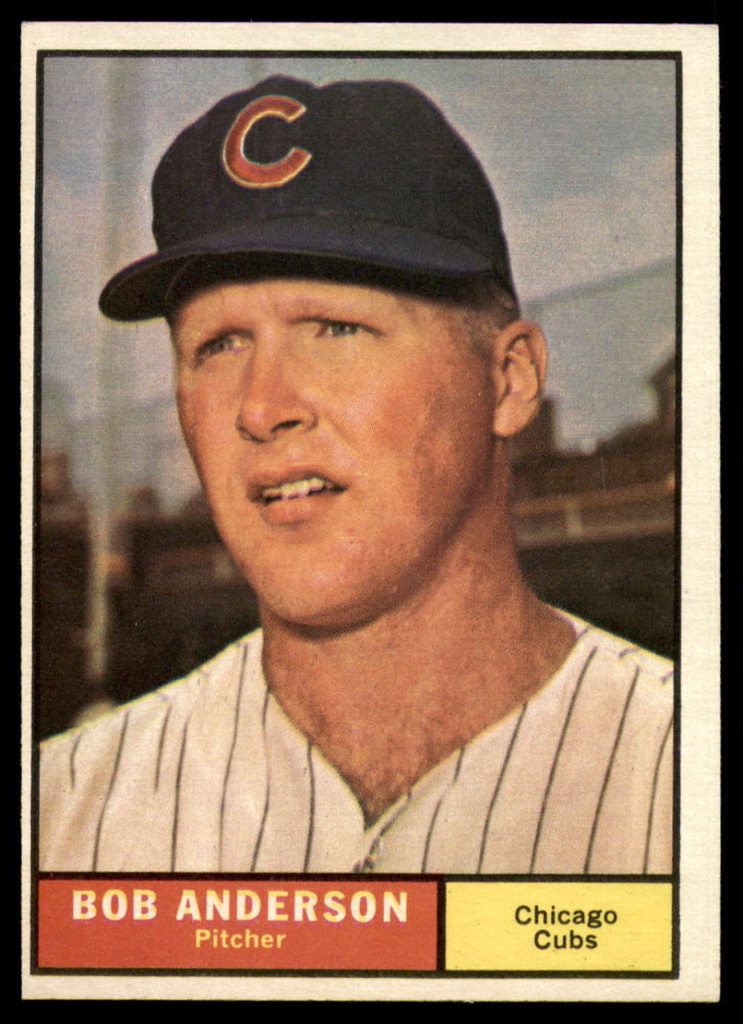 1961 Topps #283 Bob Anderson NM Near Mint  ID: 112437