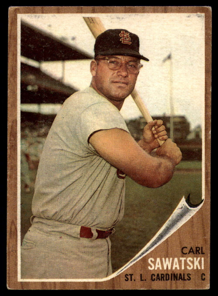 1962 Topps #106 Carl Sawatski Excellent+  ID: 169526