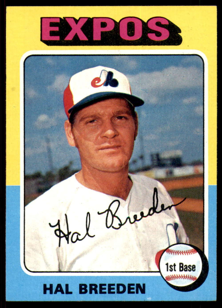 1975 Topps #341 Hal Breeden Near Mint or Better  ID: 205755