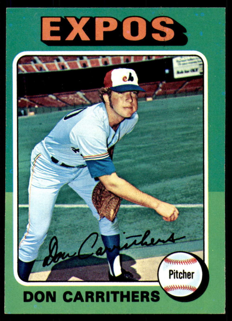 1975 Topps #438 Don Carrithers Near Mint or Better  ID: 206798