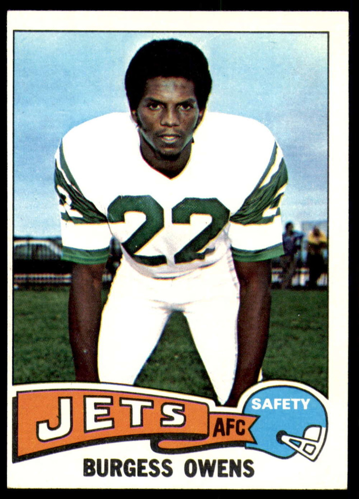 1975 Topps #424 Burgess Owens Near Mint or Better  ID: 209614