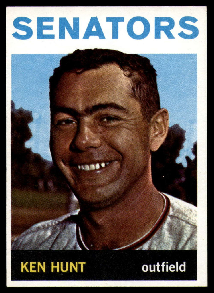 1964 Topps #294 Ken L. Hunt EX/NM 