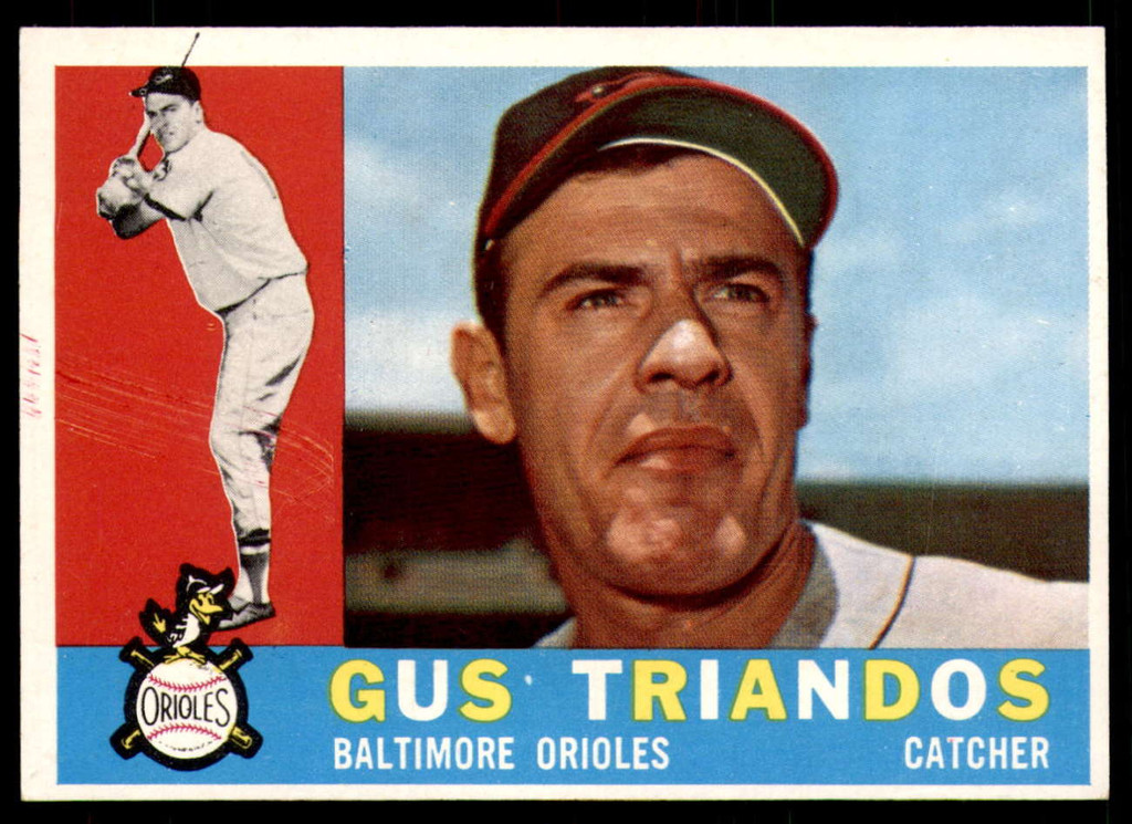1960 Topps #60 Gus Triandos Ex-Mint  ID: 195676