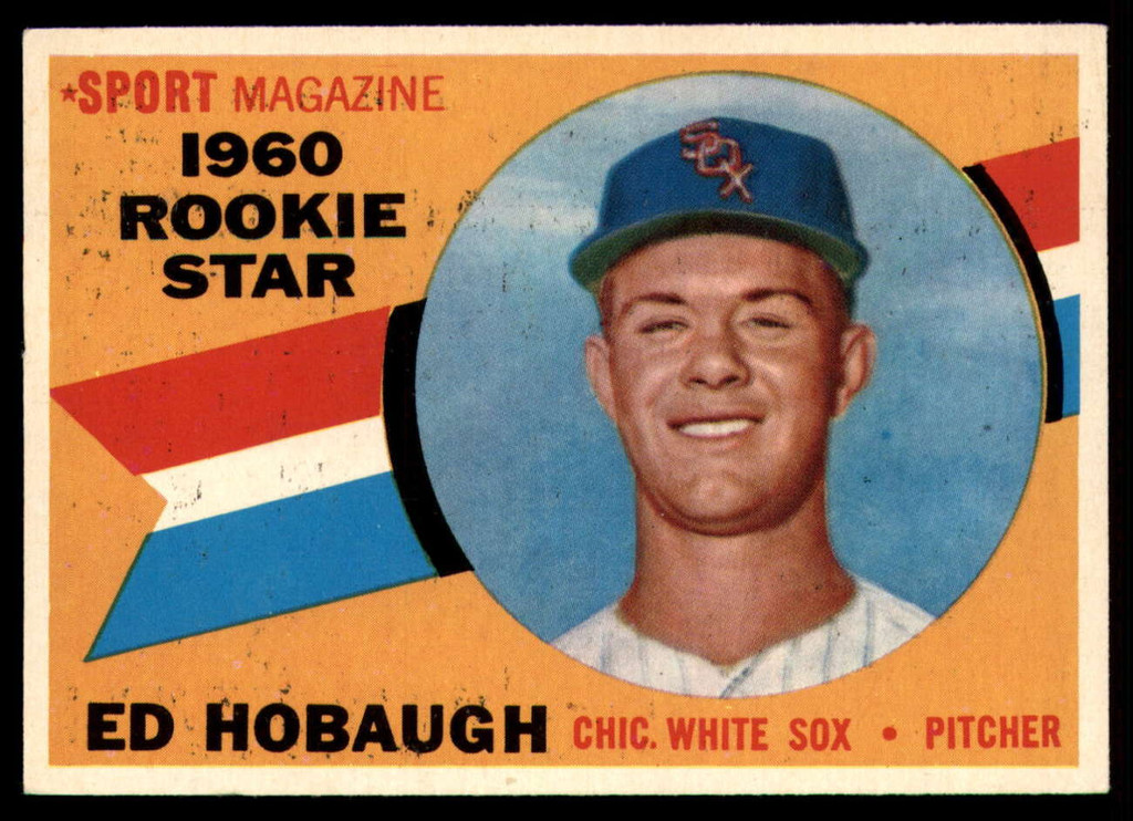 1960 Topps #131 Ed Hobaugh RS Ex-Mint RC Rookie ID: 161916