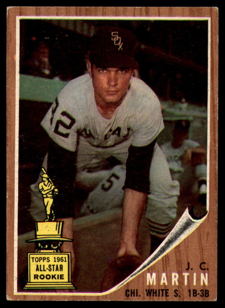 1962 Topps #91 J.C. Martin EX++ Excellent++  ID: 110728