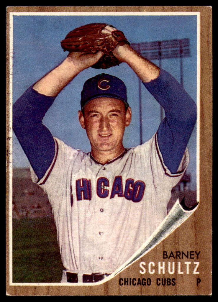 1962 Topps #89 Barney Schultz Excellent+ RC Rookie  ID: 194726
