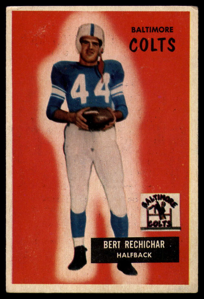 1955 Bowman #20 Bert Rechichar EX++ Excellent++ 