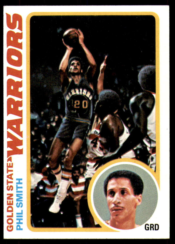 1978-79 Topps #33 Phil Smith Near Mint+ Warriors    