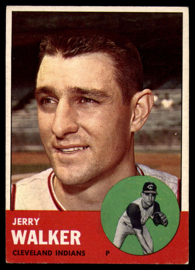 1963 Topps #413 Jerry Walker EX++ Excellent++  ID: 113333