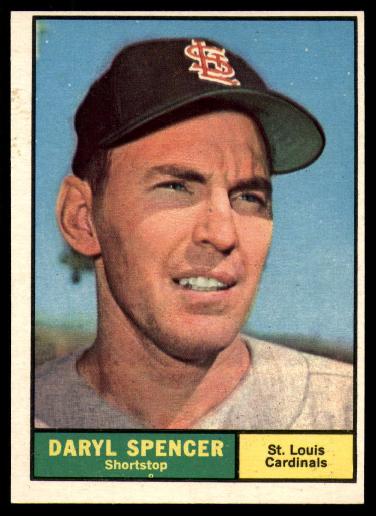 1961 Topps #357 Daryl Spencer Near Mint  ID: 156091
