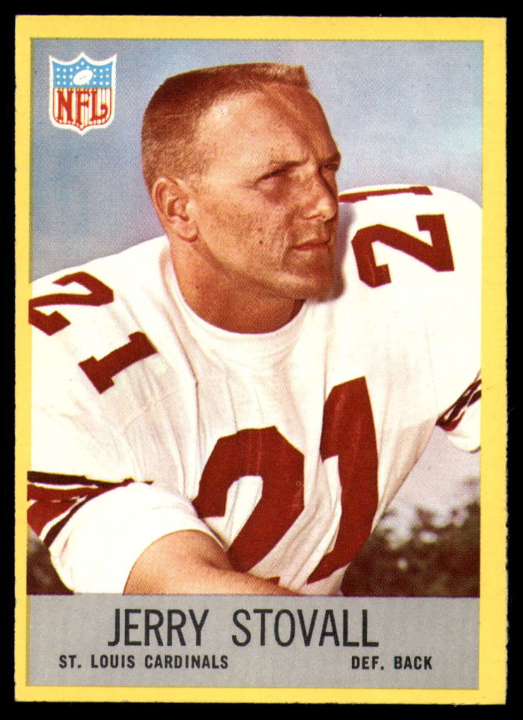 1967 Philadelphia #166 Jerry Stovall Near Mint+  ID: 131011