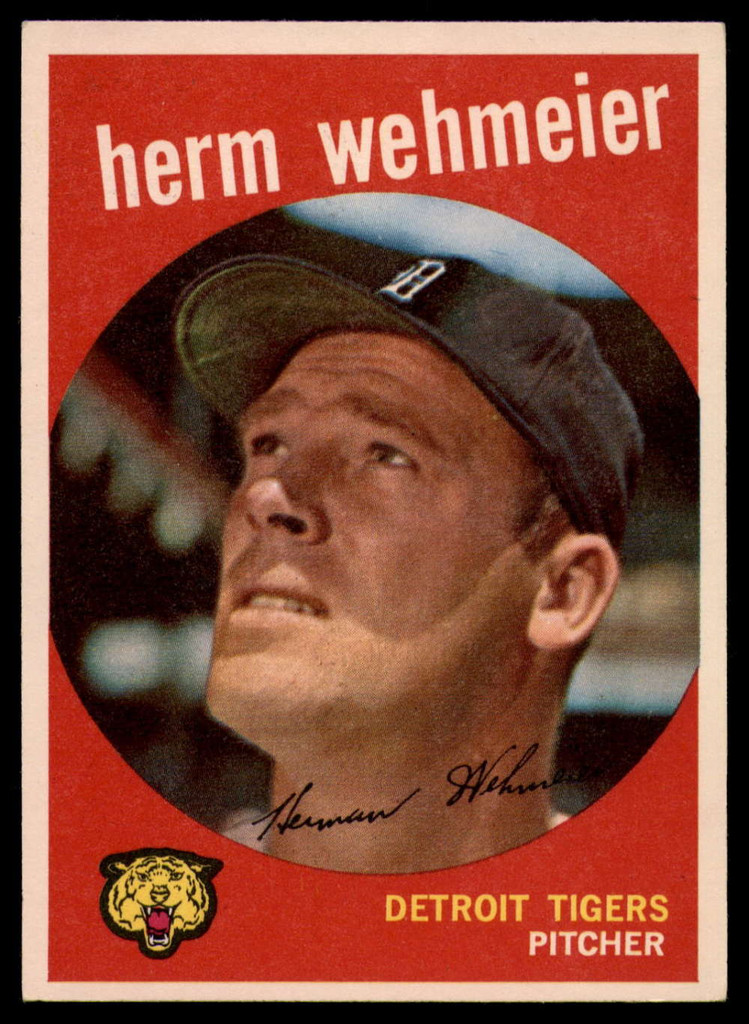 1959 Topps #421 Herm Wehmeier EX/NM  ID: 103627