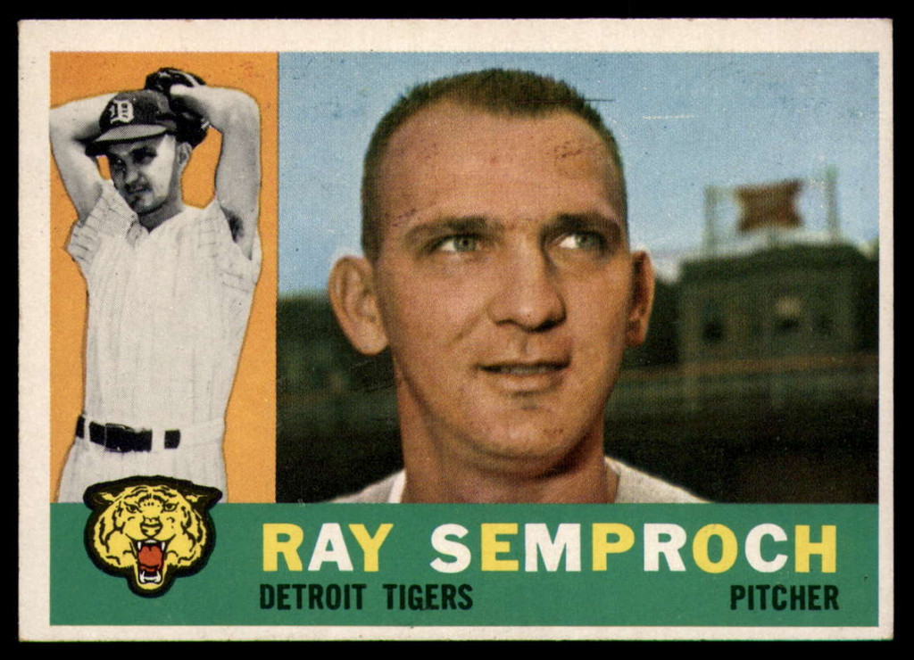 1960 Topps #286 Ray Semproch EX/NM  ID: 108750