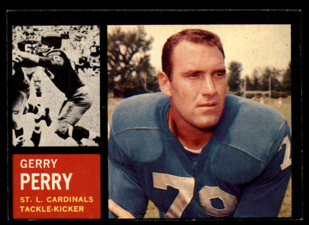 1962 Topps #145 Gerry Perry UER EX/NM  ID: 128489