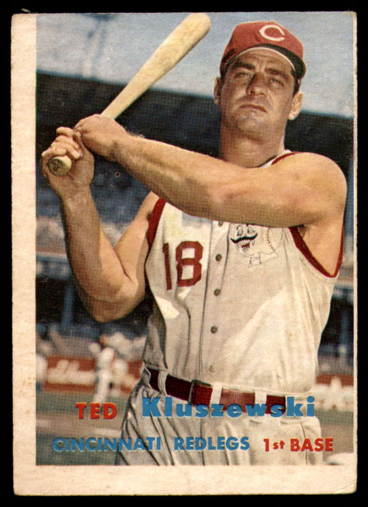 1957 Topps #165 Ted Kluszewski VG/EX  ID: 91174