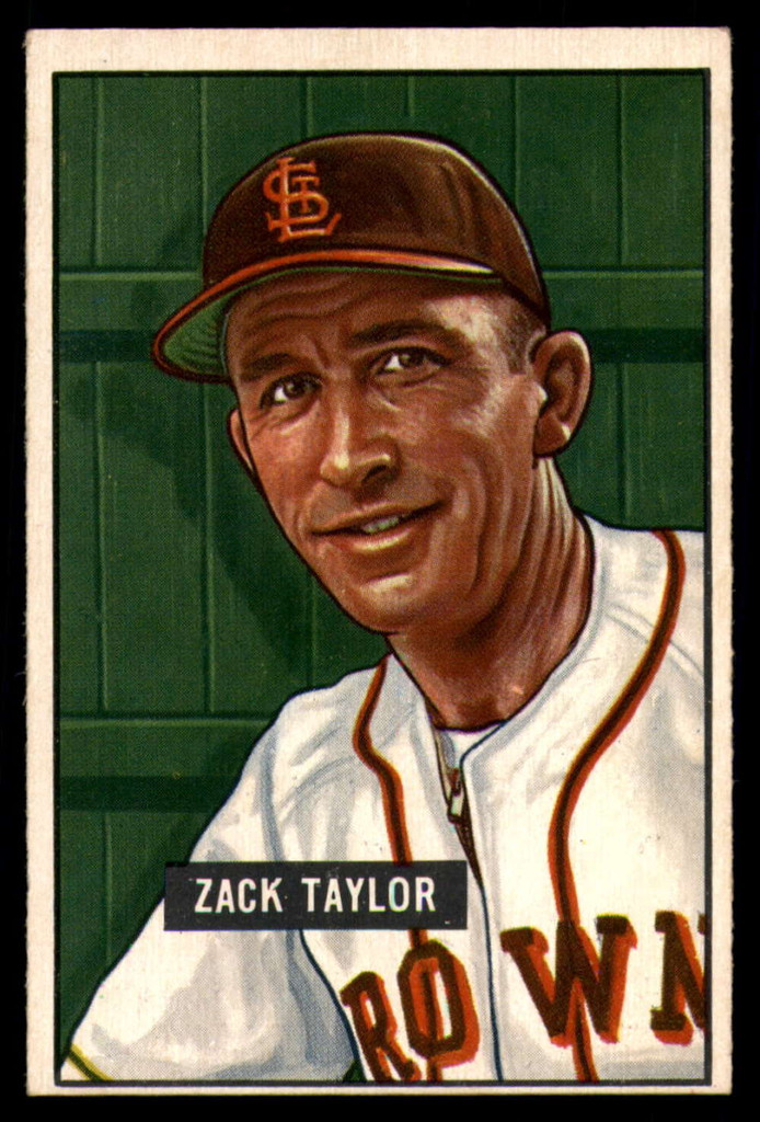 1951 Bowman #315 Zack Taylor MG EX/NM ID: 71068