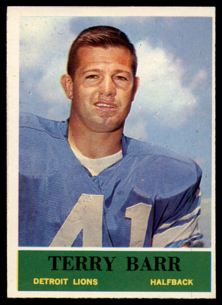 1964 Philadelphia # 57 Terry Barr NM+ 