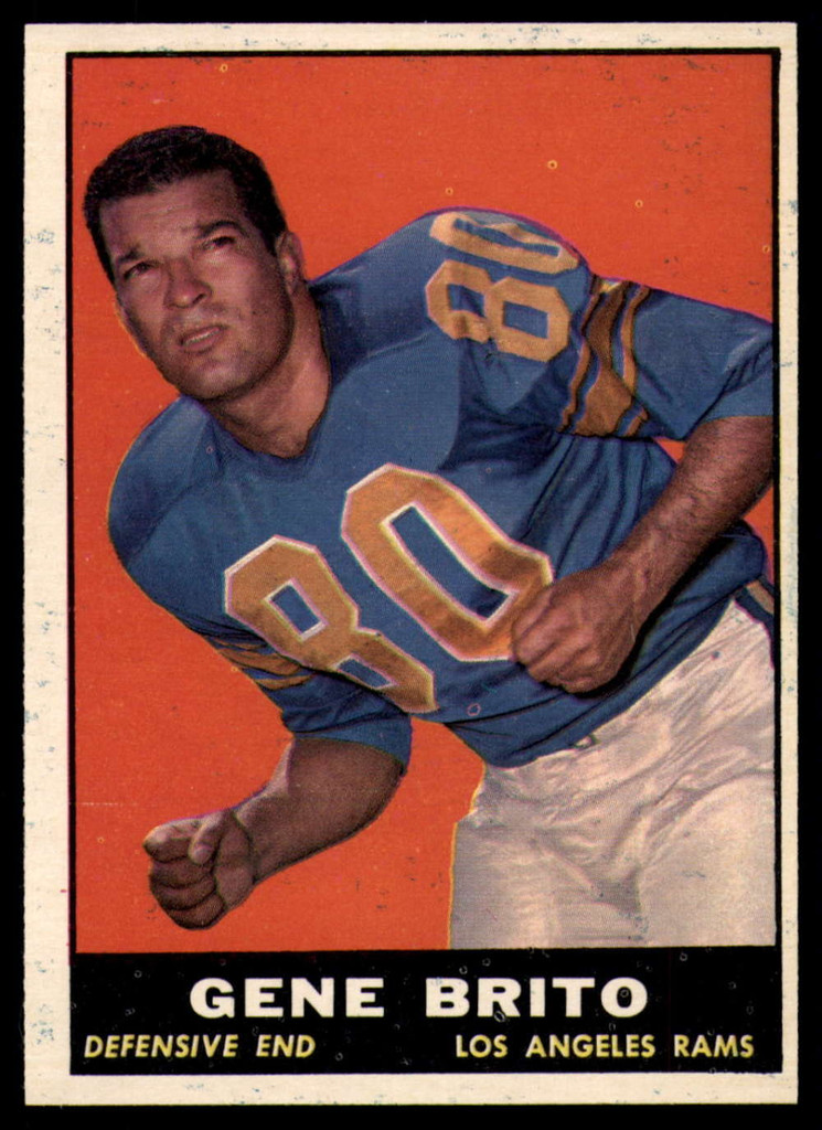 1961 Topps #54 Gene Brito NM+  ID: 100455