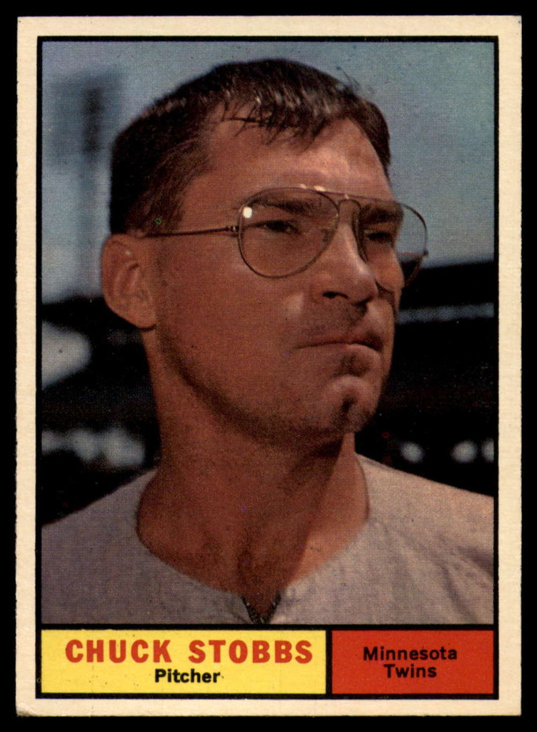 1961 Topps #431 Chuck Stobbs Excellent+  ID: 168961