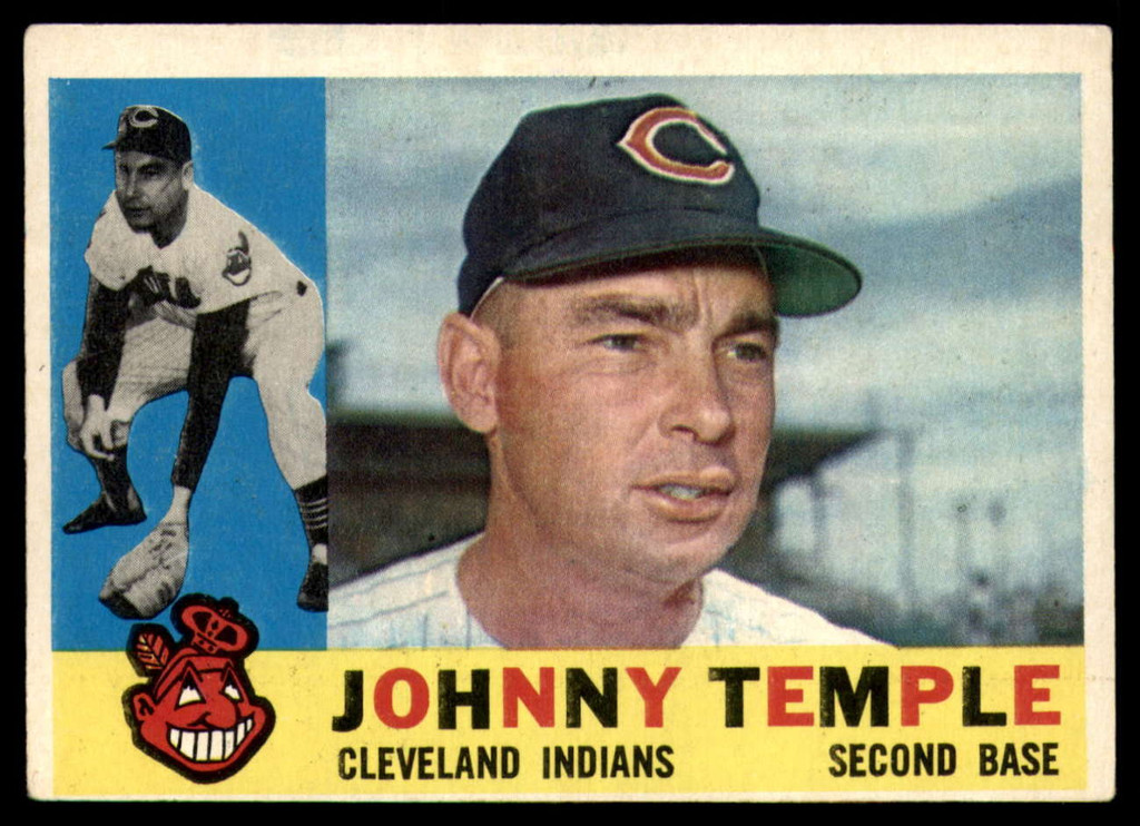1960 Topps #500 Johnny Temple Very Good  ID: 175619