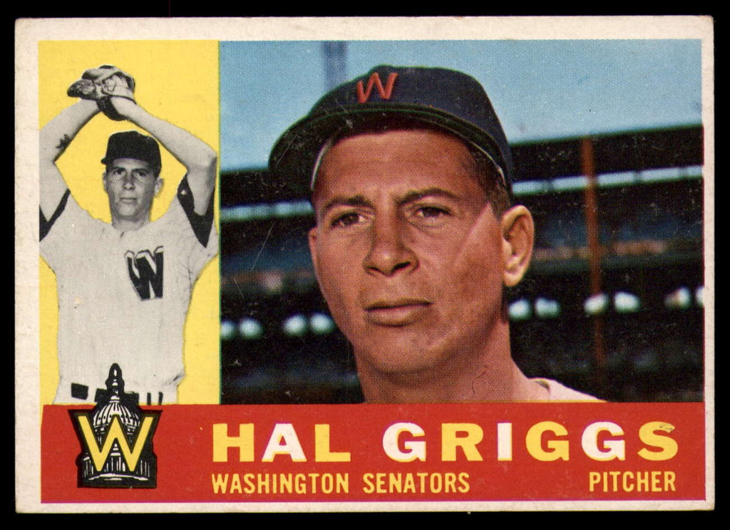 1960 Topps #244 Hal Griggs Excellent+ 