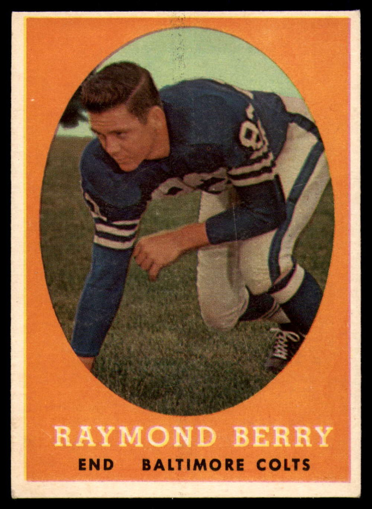 1958 Topps #120 Raymond Berry EX/NM  ID: 90737