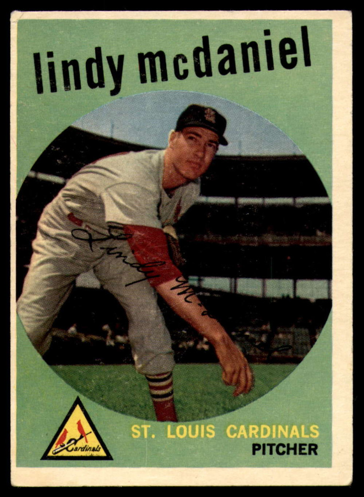 1959 Topps #479 Lindy McDaniel EX++ Excellent++  ID: 103709