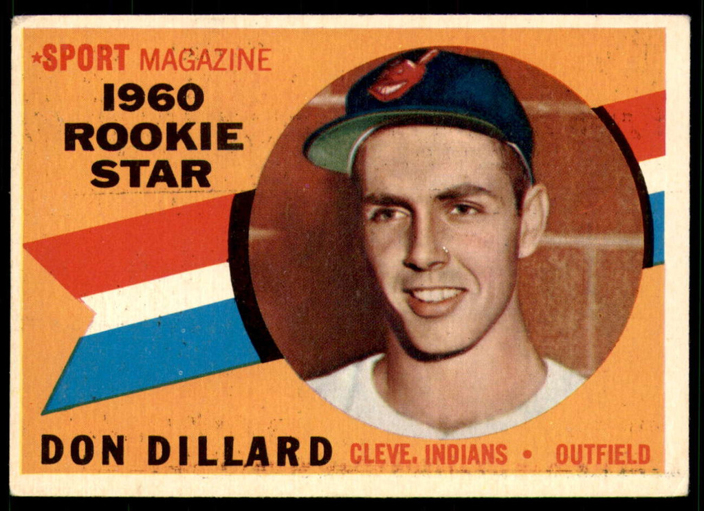 1960 Topps #122 Don Dillard RS Excellent+  ID: 196128