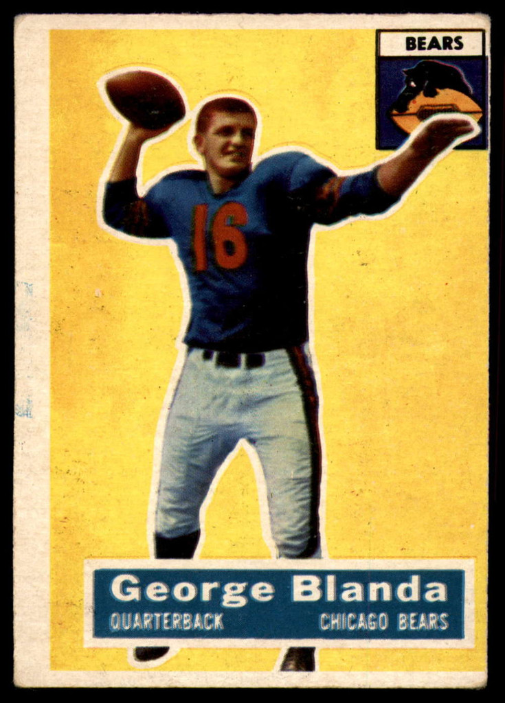 1956 Topps #11 George Blanda EX  ID: 90500