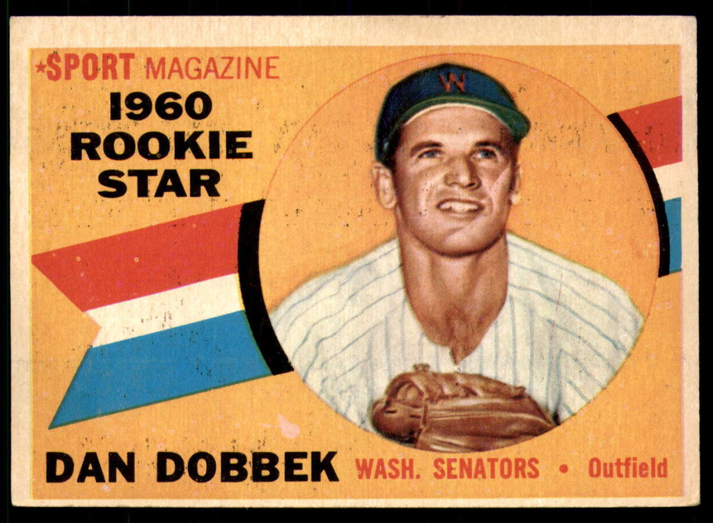 1960 Topps #123 Dan Dobbek RS Excellent+  ID: 196135