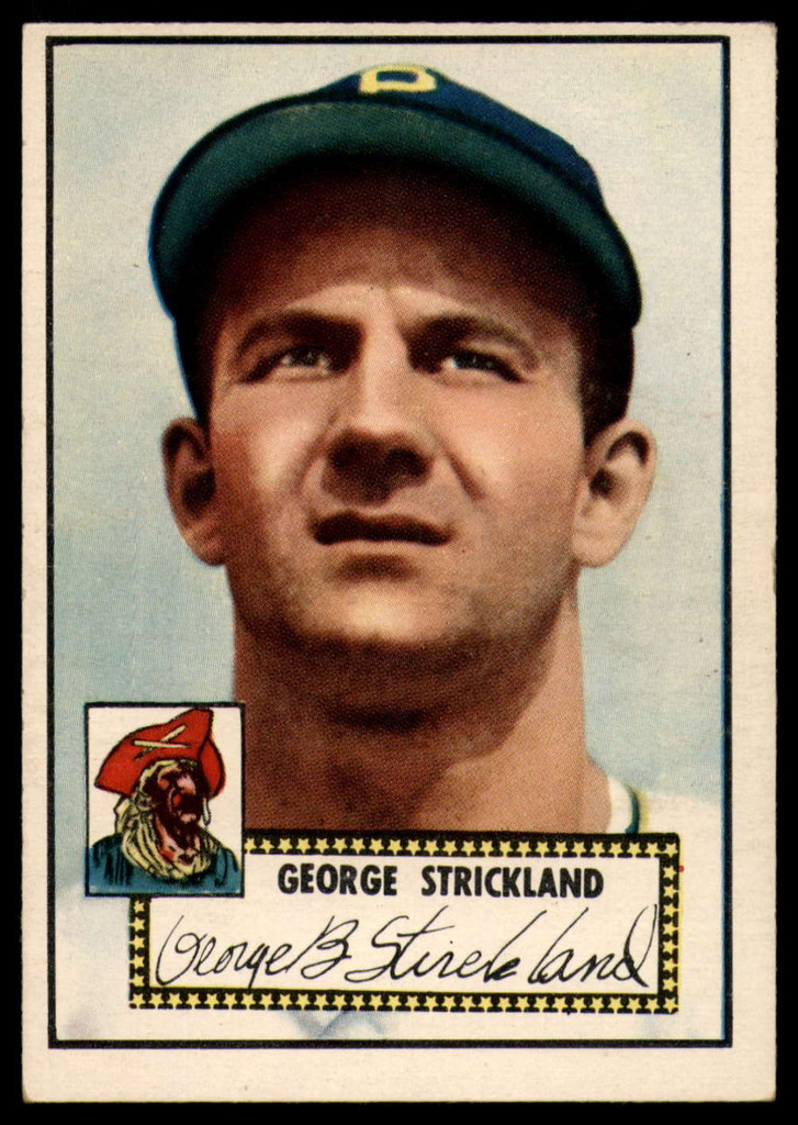 1952 Topps #197 George Strickland EX++ RC Rookie ID: 78514